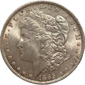 Lot of 3 Morgan Silver Dollars | 1887-O & 1885-O | 90% Silver | Circulated